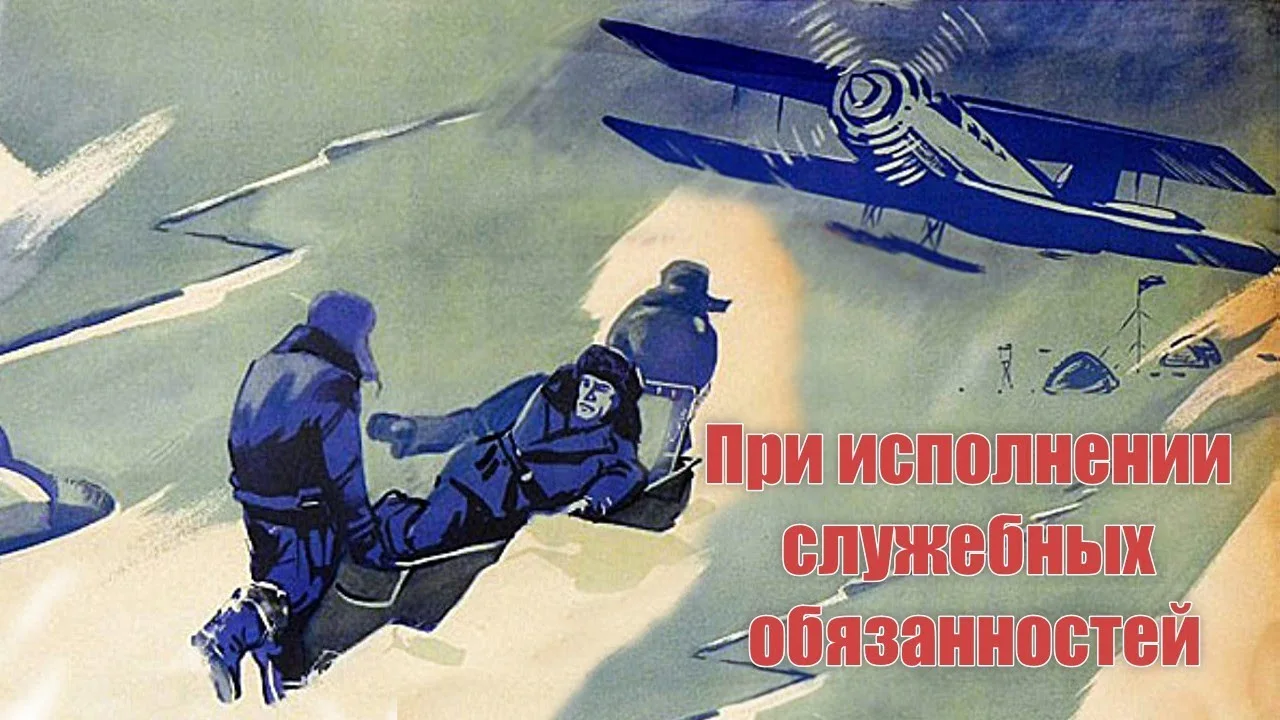 При исполнении служебных обязанностей